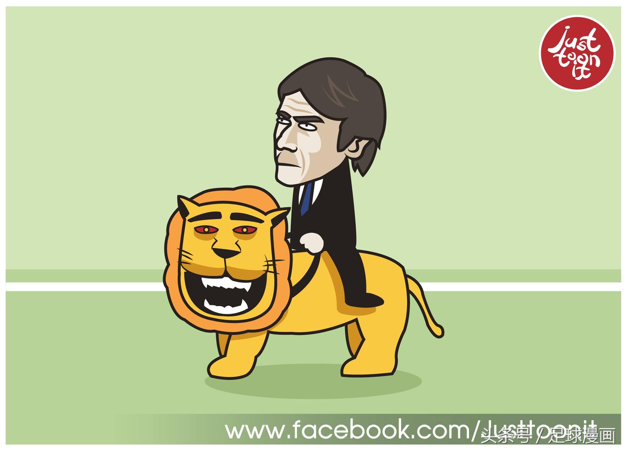 c罗被皇马扫地出门漫画,漫画足球内马尔和c罗