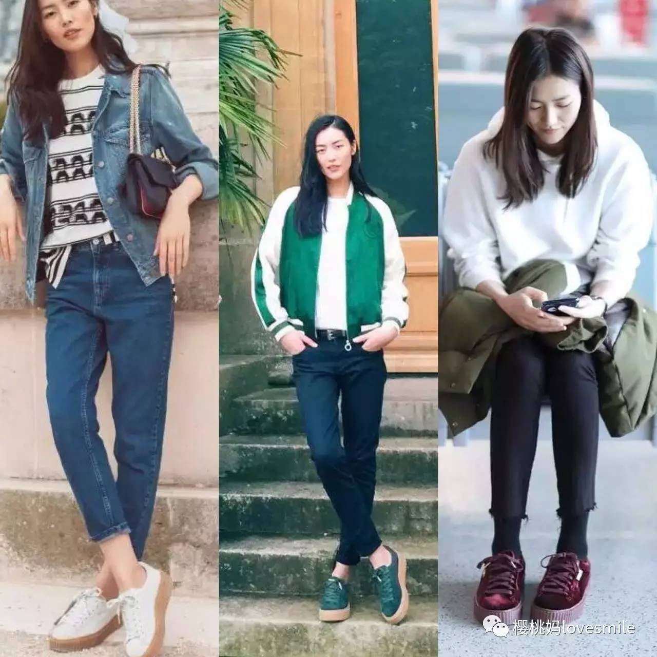 刘雯puma运动鞋,刘雯同款puma鞋2019