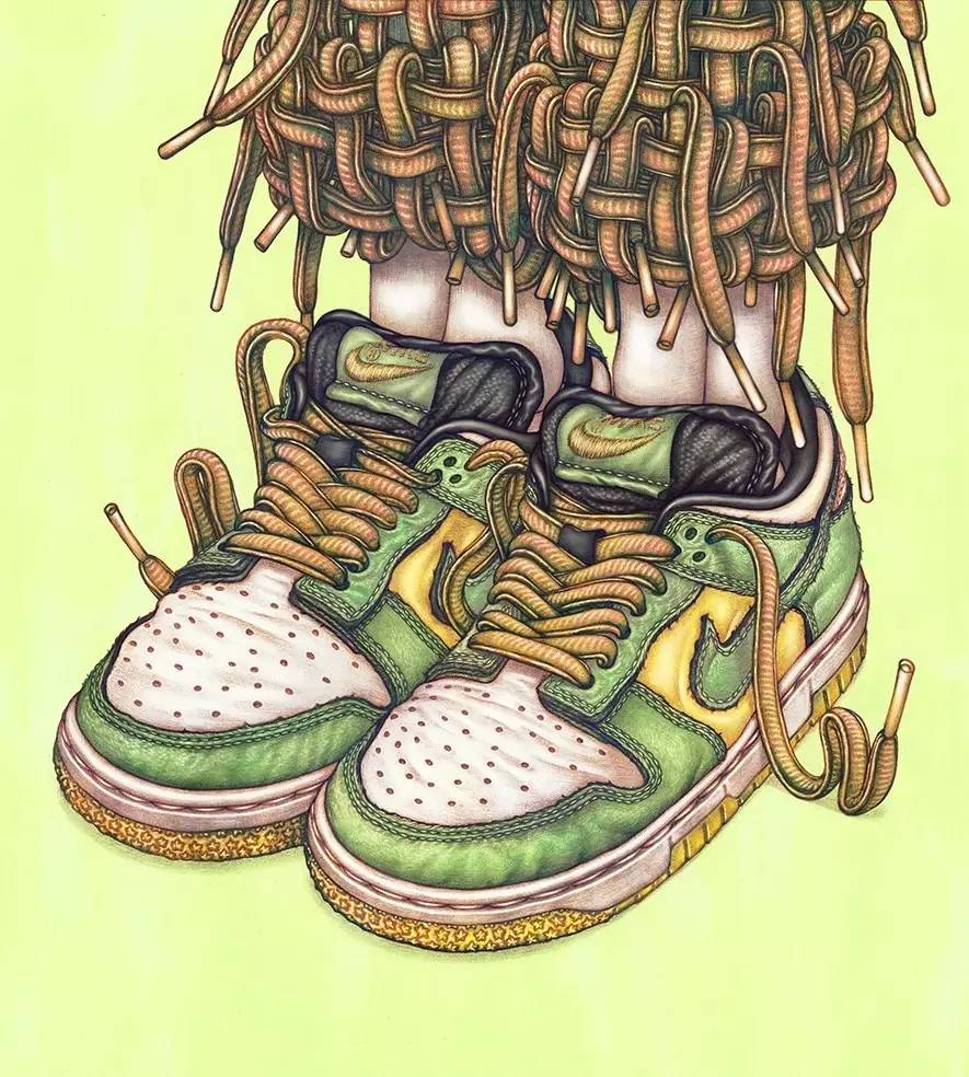 怎么样画耐克,耐克要怎么画才好看