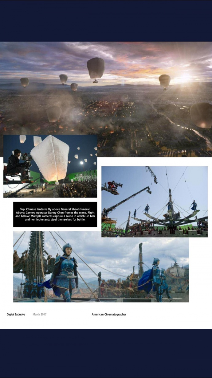 我们在国际化剧组学\做到了这些！详解《长城》DIT流程