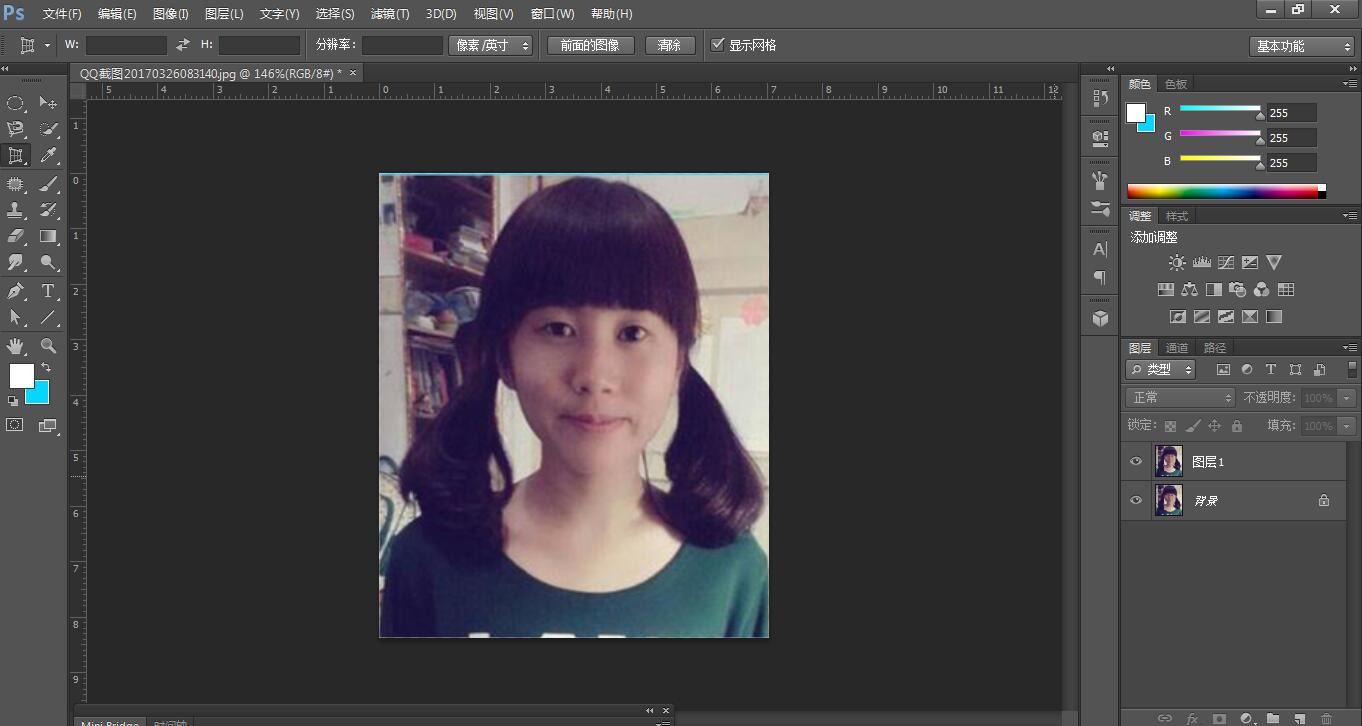 ps如何把一张照片变成证件照,如何用ps打印一寸证件照