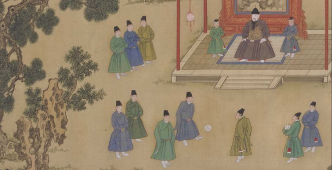 踢足球的传奇故事,足球故事蹴鞠