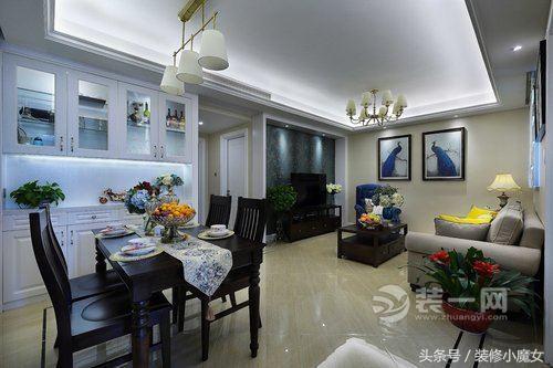 一楼纯南向小户型装修效果图,139平米小户型装修实例