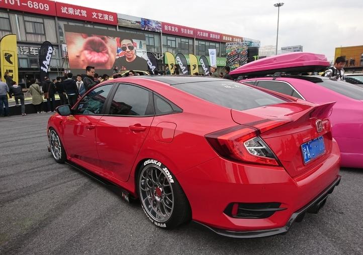 改装最好看的白色10代思域,改的最好看的十代思域