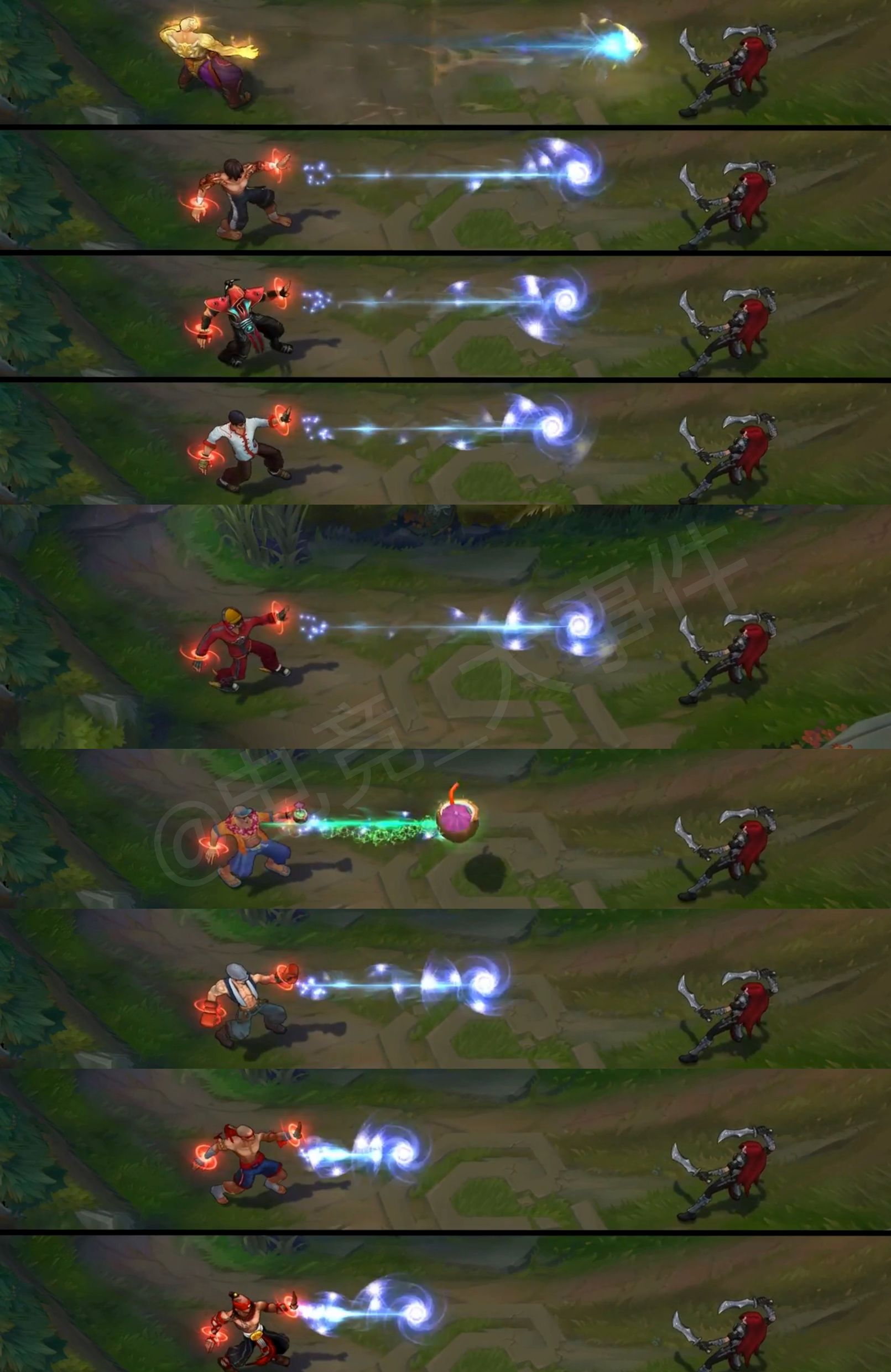 英雄联盟手游盲僧哪个皮肤比较好,盲僧泳池派对的皮肤值不值得买