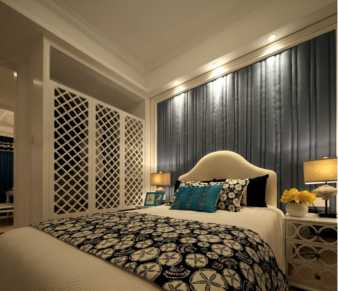 淄川紫御城128平装修,112平米紫院装修效果图