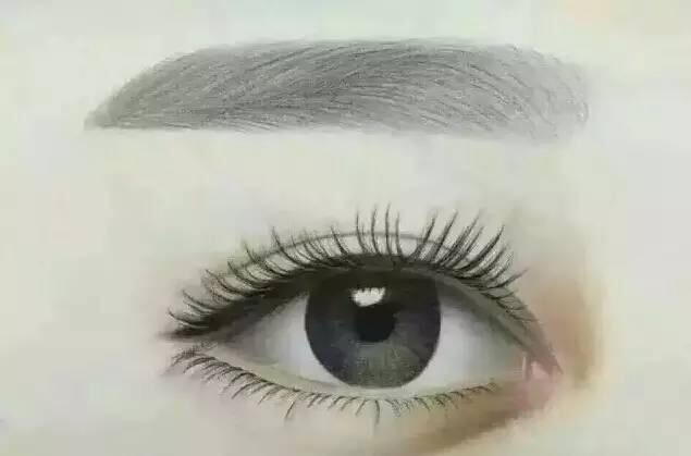 雾眉和线条眉的图片,雾眉与线条