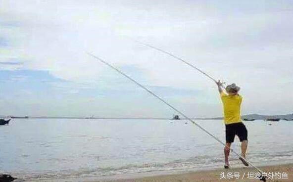 用海竿垂钓怎么弄,用海竿抛竿方法