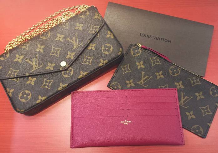 二手lvtwistbelt链条包,lvdoublezip链条包