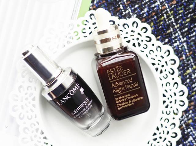 雅诗兰黛小棕瓶对比兰蔻小黑瓶,雅诗兰黛小棕瓶兰蔻小黑瓶对比