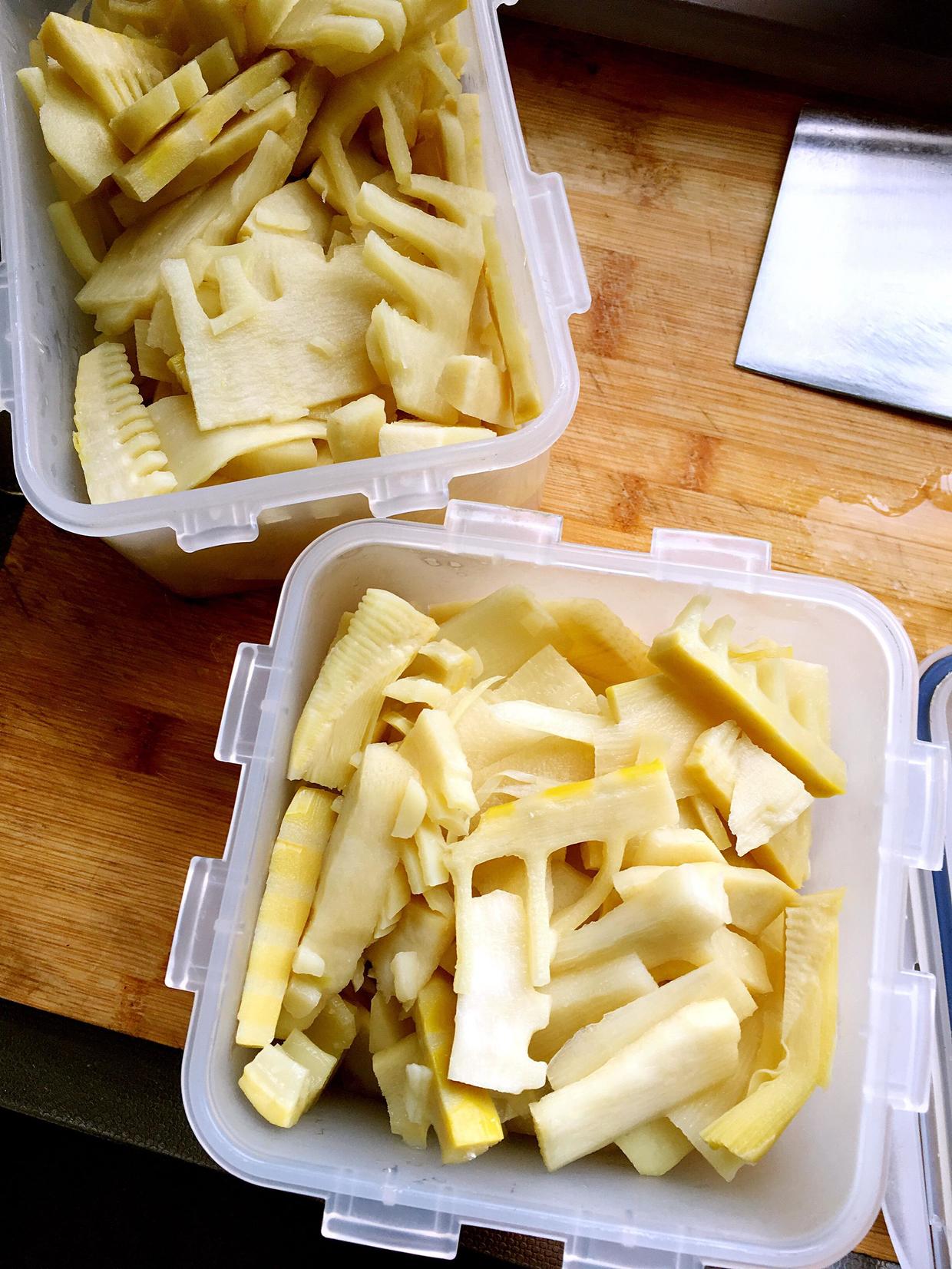 竹笋的味道,想要留住时令竹笋的美味