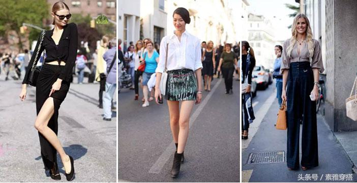 小腿粗显腿细露腿穿搭,小短腿的露腿穿搭技巧