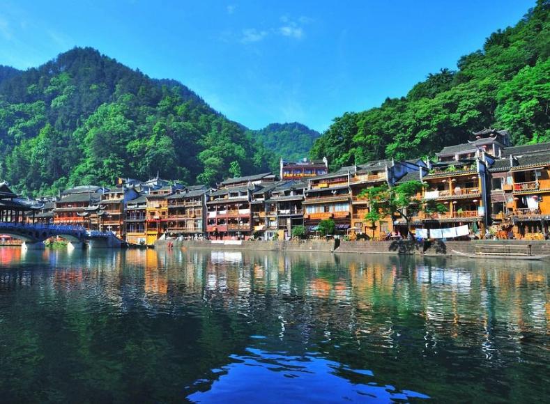 湖南沈从文故居,沈从文的故乡湘西凤凰古城