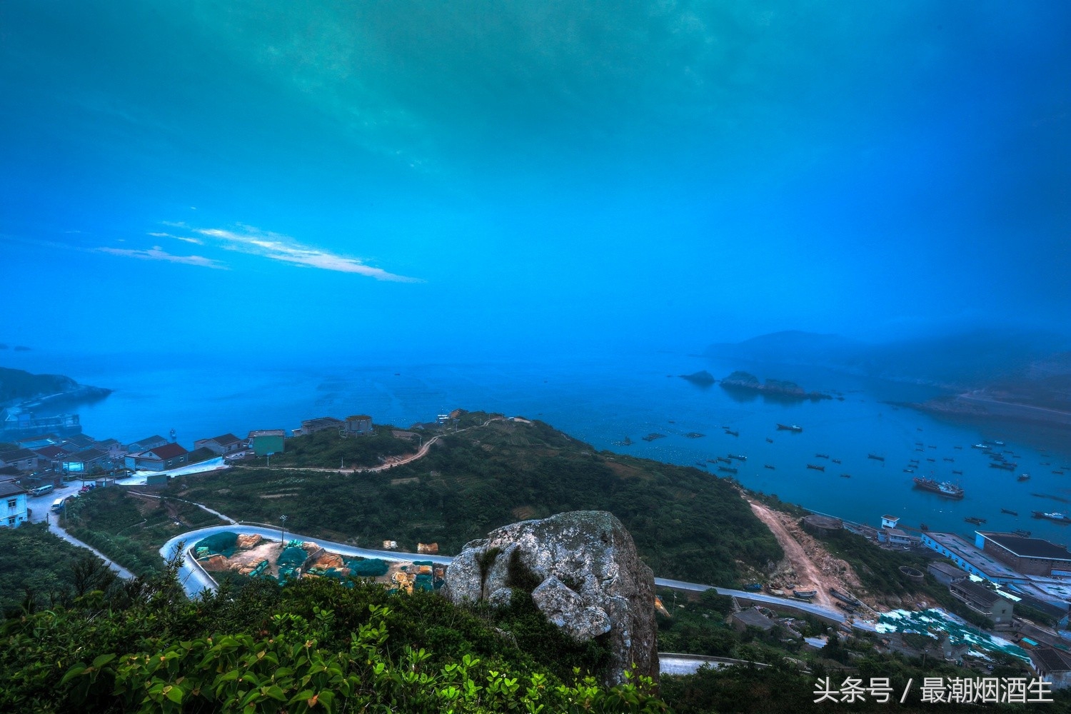 枸杞岛山海奇观观景台,温州枸杞岛山海奇观