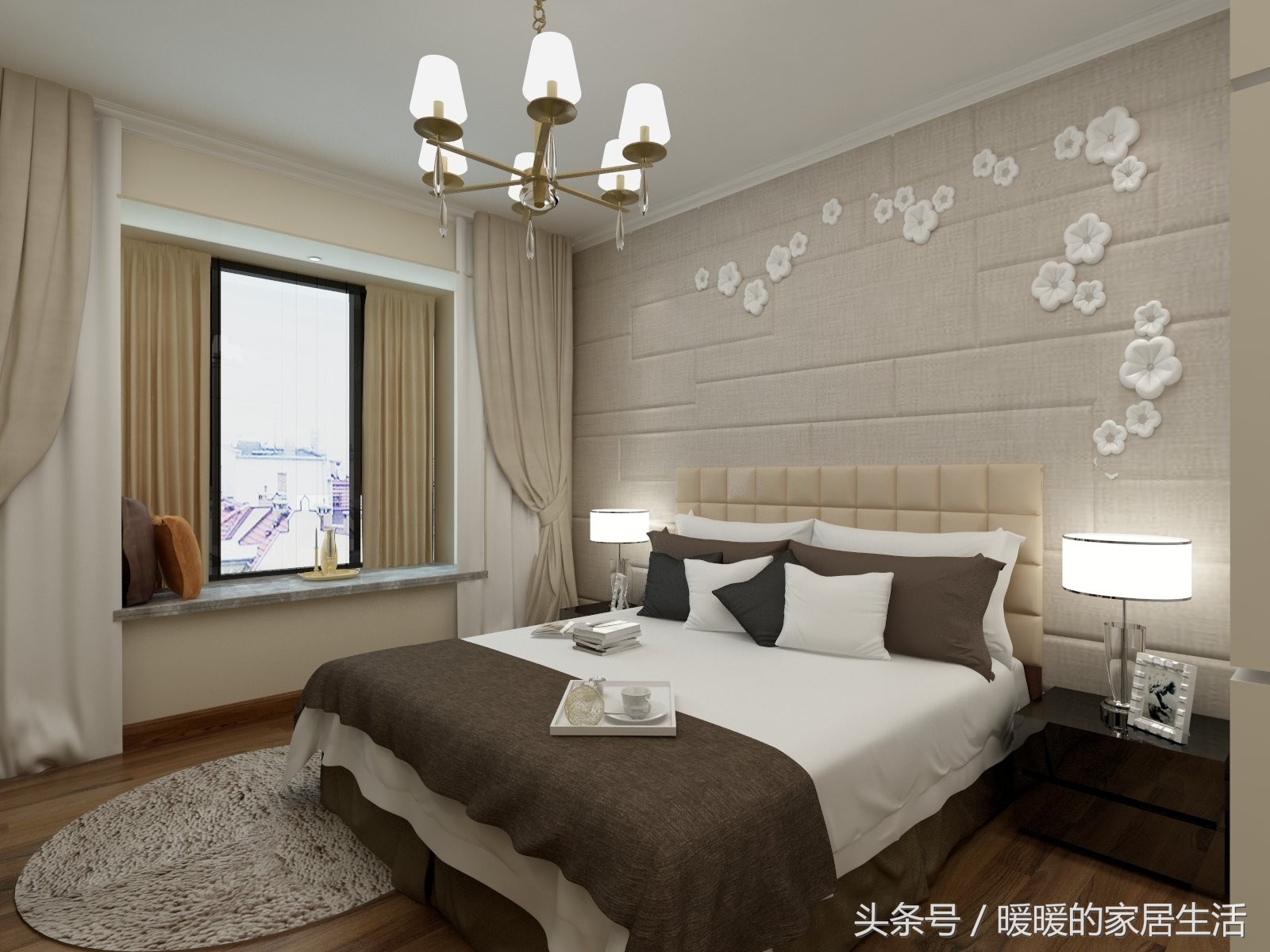 龙城天悦125平装修效果,龙城天悦小户型装修