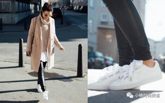 彪马鞋如何穿搭,女士彪马板鞋搭配什么裤子好看