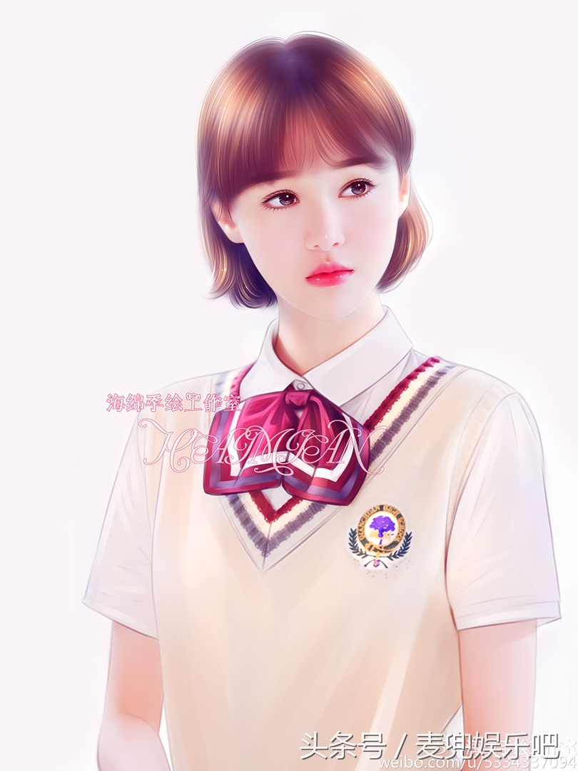 最惊艳的女星手绘图，你最喜欢谁的呢