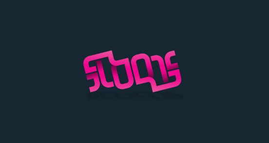 logo立体金属质感,一大波创意3d炫彩logo设计欣赏