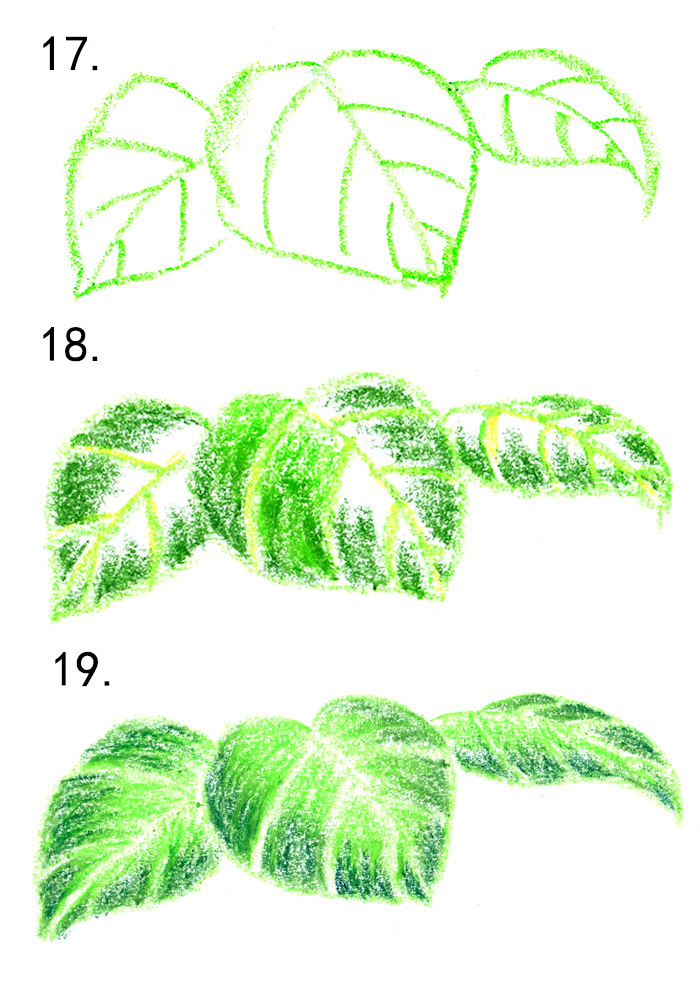 手绘油画棒绘画教程,向日葵油画棒绘画作品梵高