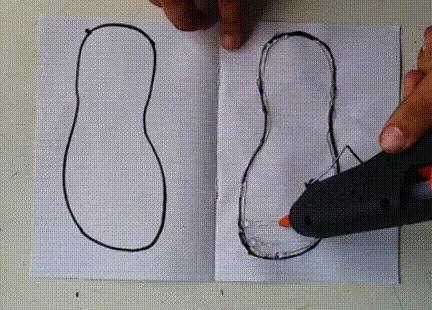 自制最简单的宝宝拖鞋底,宝宝拖鞋制作教程