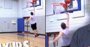 基础转身上篮脚步练习,上篮训练基础教学少儿