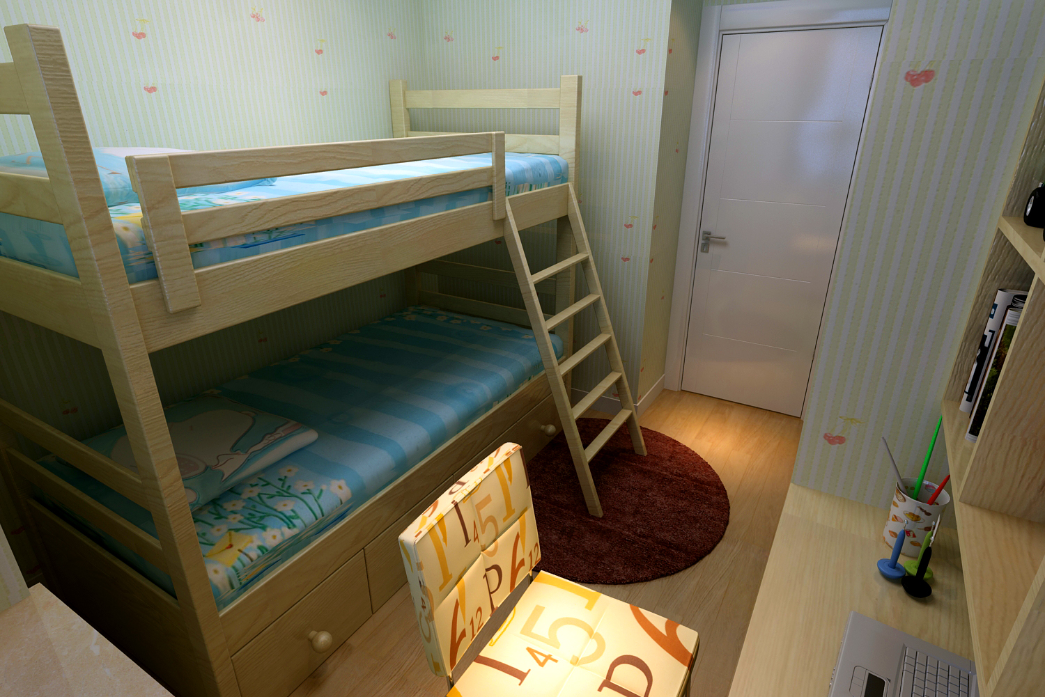 济南文华园130平旧房翻新简欧风格装修设计