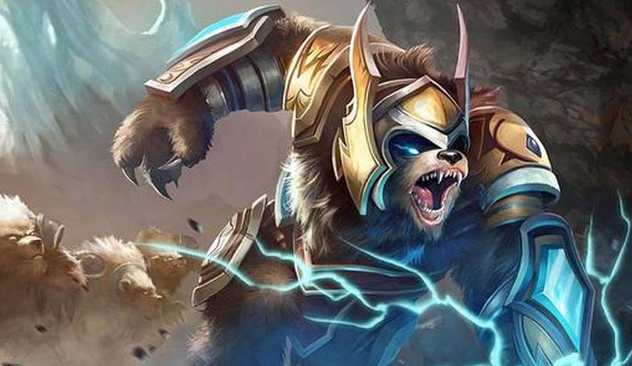 LOL：一击伤8人！破败黑切流狗熊伤害高到看不懂！