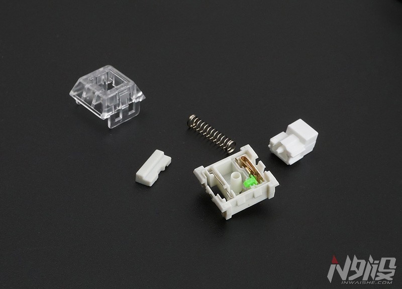 腹灵光魔键盘拆解,腹灵光魔凯华光轴机械键盘评测