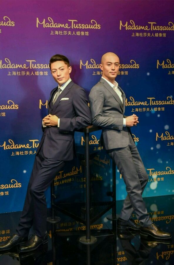 明星蜡像和真人不一样,明星蜡像吓人