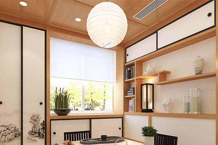 日式原木风格温馨舒适清新脱俗,原木简约日式客厅装修