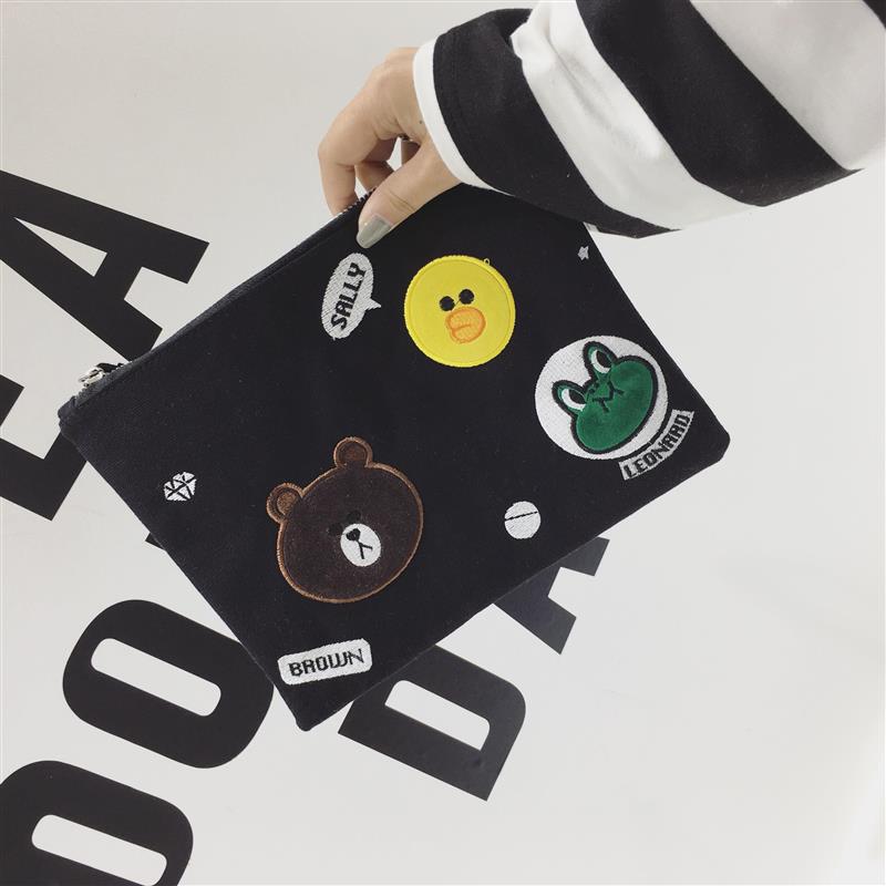 文艺小清新的气质,斜背包帆布文艺森系