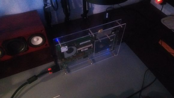 diy木制笔记本电脑机箱,旧办公电脑机箱diy