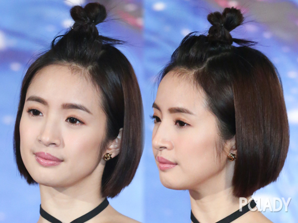 林依晨优雅气质笑容甜美让人心动,林依晨造型被吐槽