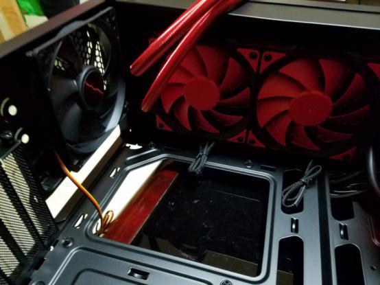 九州风神240rgb一体式水冷,九州风神公爵机箱风扇安装