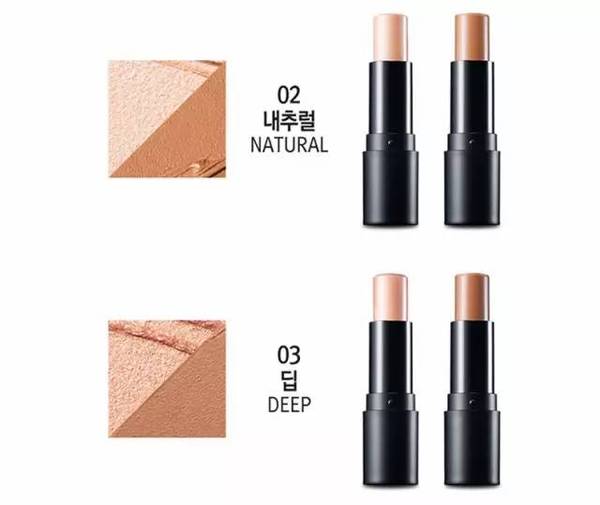 化妆只化上半部分的脸照片,最简单化妆步骤额头粉底