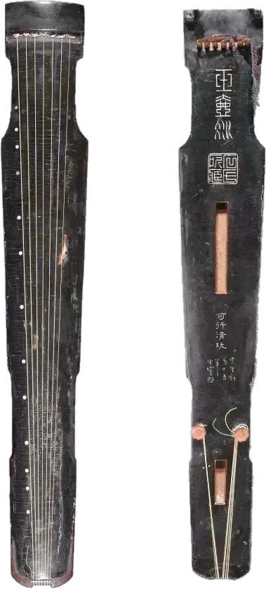 历代古琴的基础知识,中国古琴辨识图