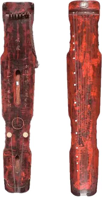 历代古琴的基础知识,中国古琴辨识图