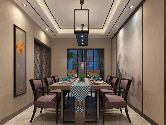 「西安」汇通太古城150㎡中式风格，大城小院里的传统情怀