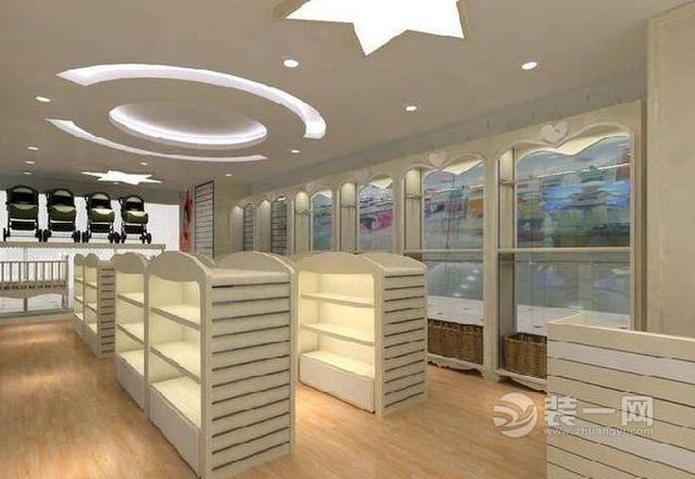 深圳孕婴用品店推荐,50平米孕婴店装修效果图