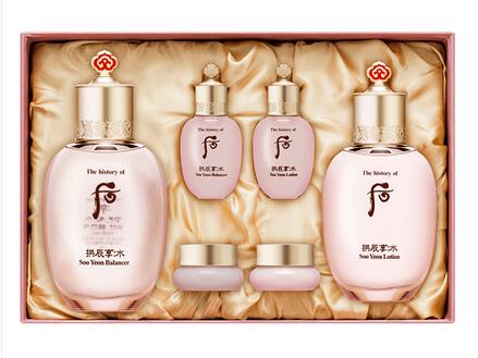 whoo后圣诞套装,whoo后礼盒七件套