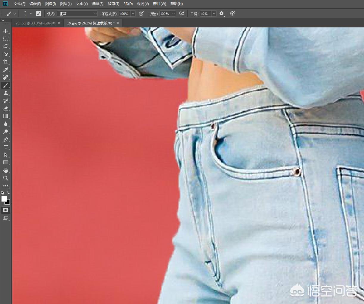为什么抠图的时候要加图层蒙版,怎样用图层蒙版抠图然后载入选区