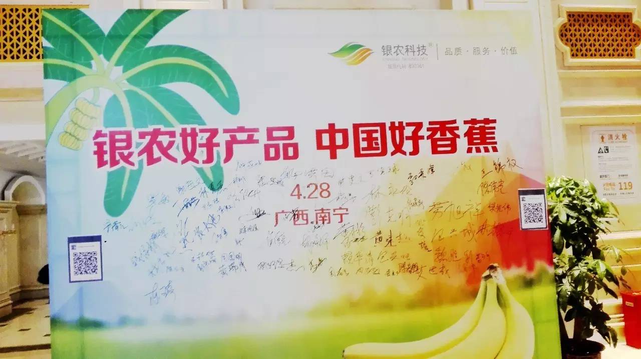 从产业的高度关注作物，关注香蕉，银农科技就这么做了