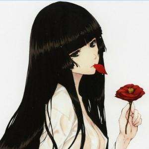 动漫中的黑长直少女,黑长直动漫女生排名