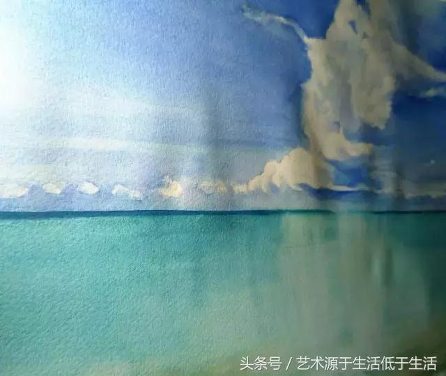 水彩画怎么铺底色,水彩画如何涂匀