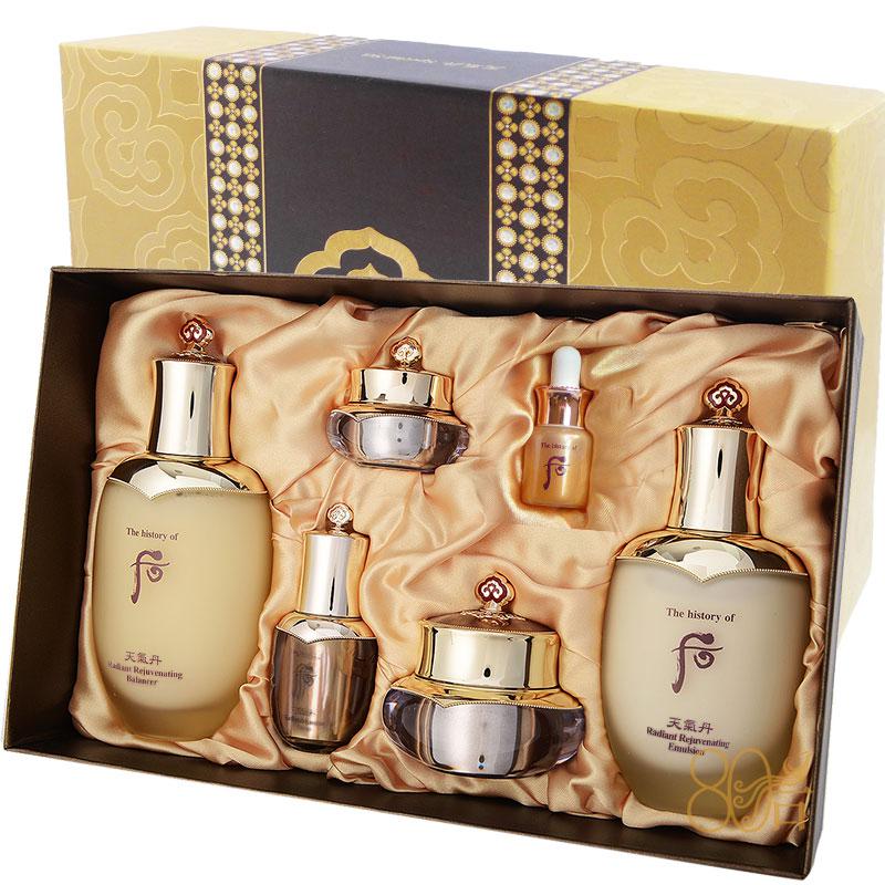 whoo后圣诞套装,whoo后礼盒七件套