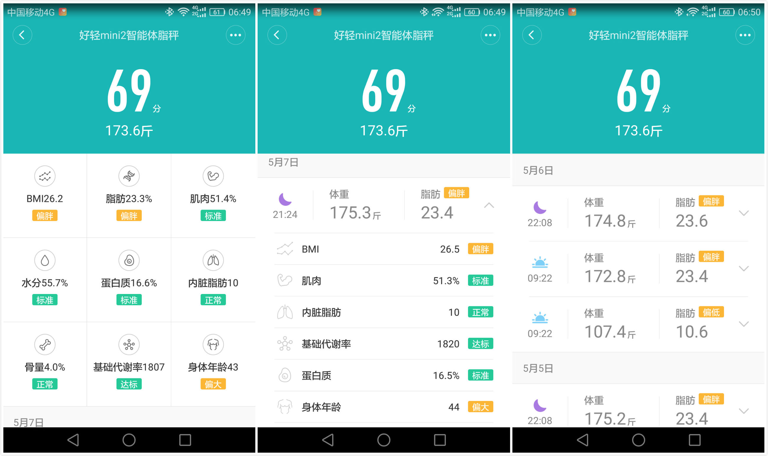 云麦mini2体脂秤说明书,云麦体脂秤mini2s测评