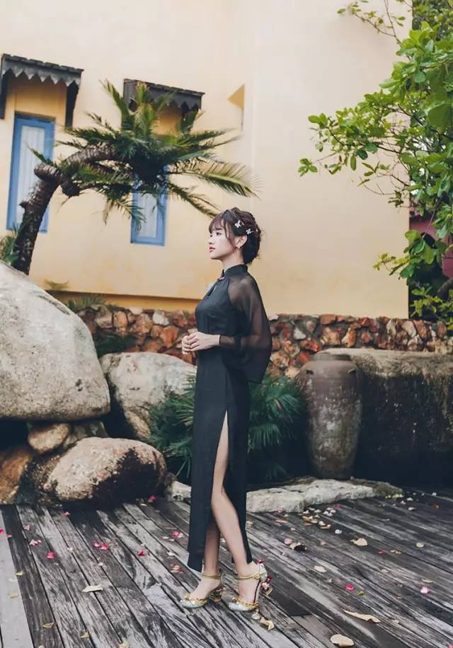 香云纱经典旗袍,关于香云纱旗袍