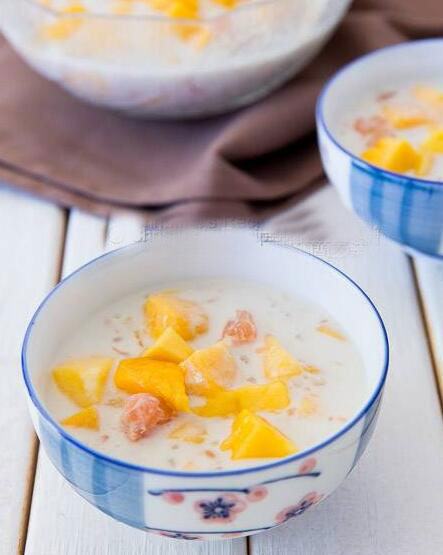 轻奢风味杨枝甘露做法,夏季杨枝甘露饮品正宗做法