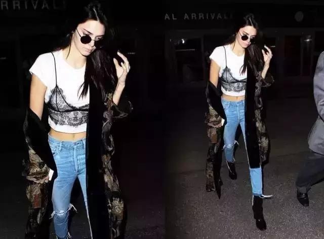 渔网袜潮酷搭配,破洞渔网袜穿搭