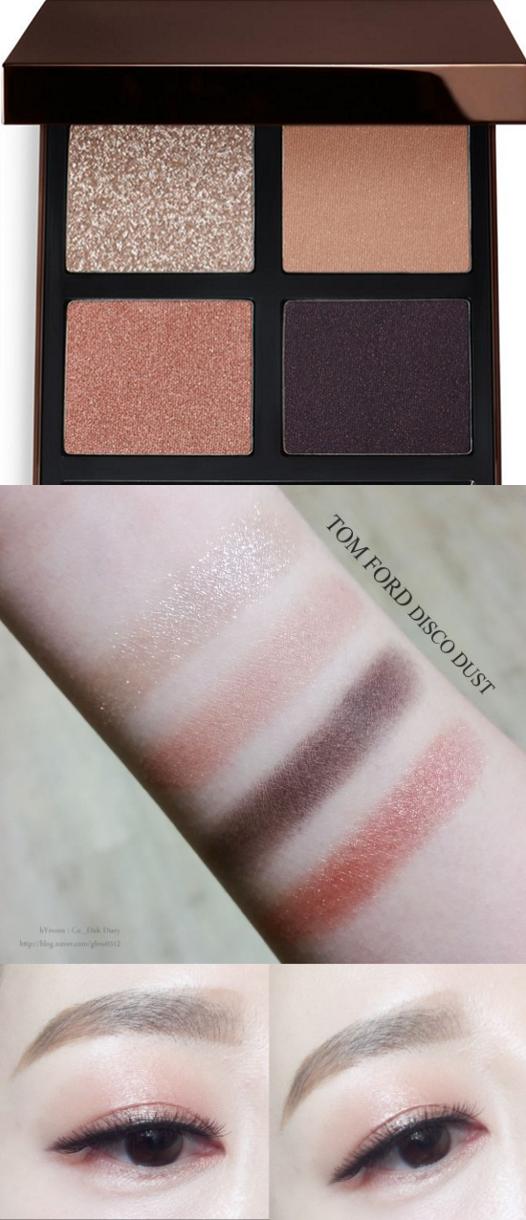 TomFord眼影色号推荐,tomford幻魅四色眼影盘01